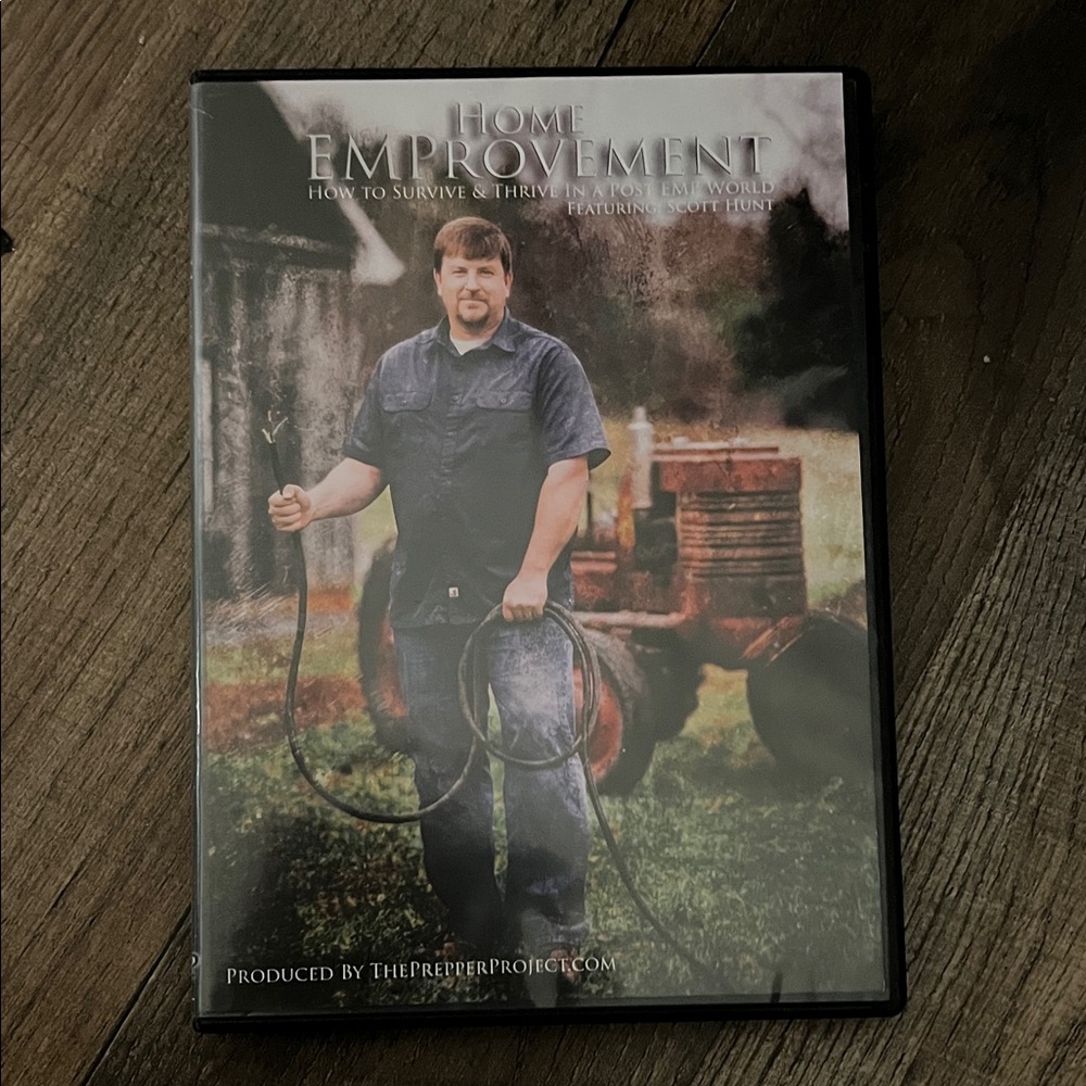 Home Improvement DVD — Blue/Cream Cover